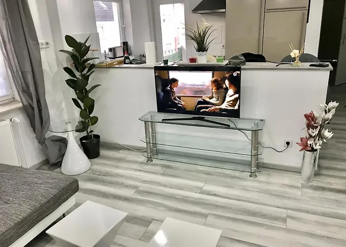 Aparts House - Balkon - Free Parking- Wifi - Kitchen Lägenhet Essen