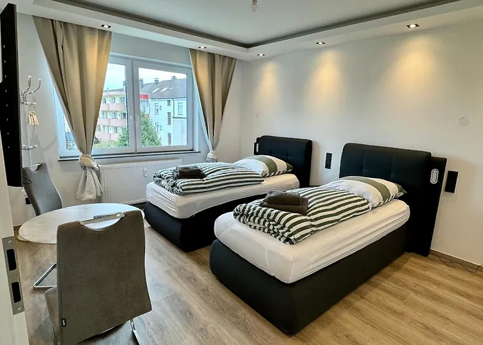 Aparts House - Balkon - Free Parking- Wifi - Kitchen Apartamento Essen